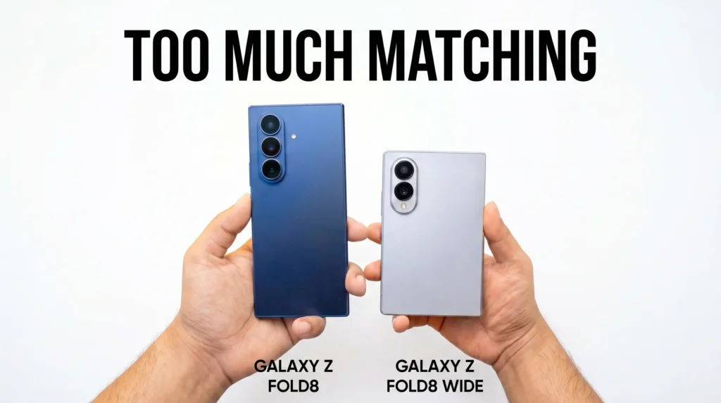 Galaxy Z Fold 8 vs Z Fold 8 Wide
