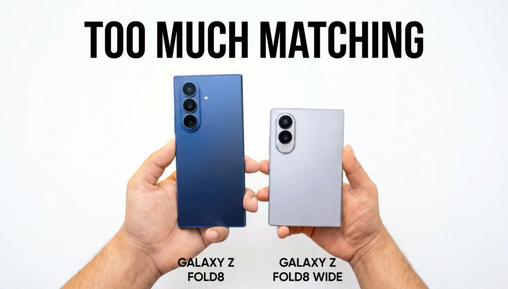Galaxy Z Fold 8 vs Z Fold 8 Wide